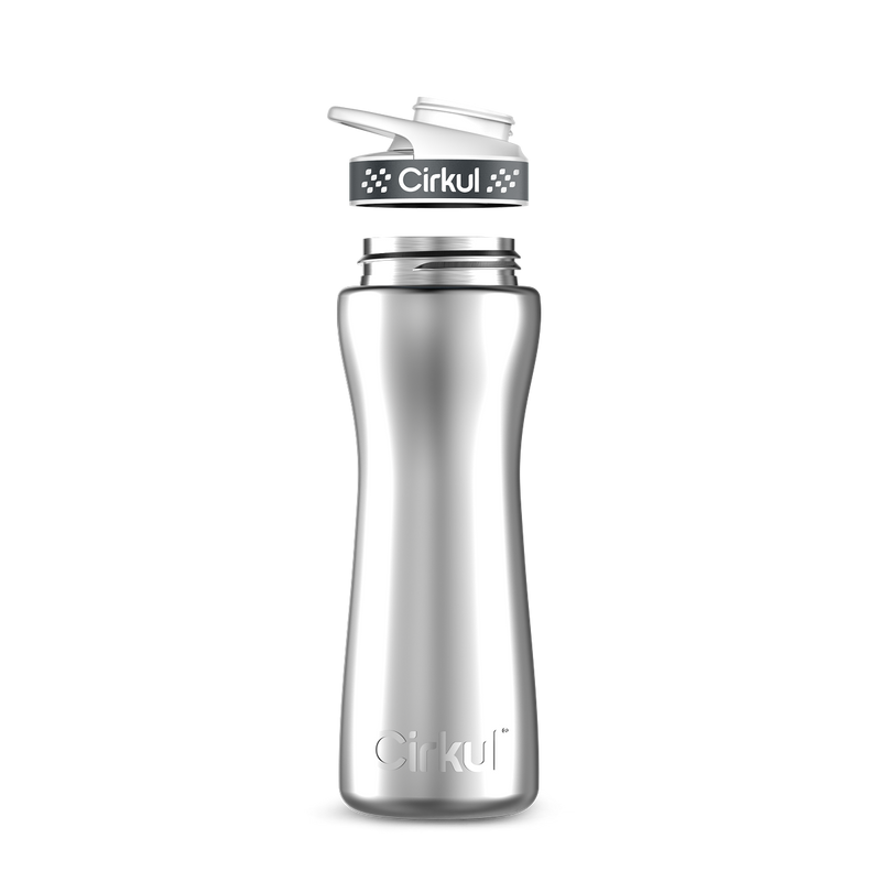 22oz. Stainless Steel Bottle & Comfort Grip Lid PDL0