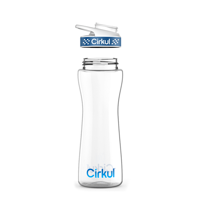 22oz. Plastic Bottle & Comfort Grip Lid AKO5