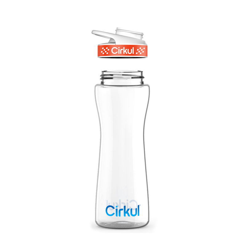 22oz. Plastic Bottle & Comfort Grip Lid AKO5